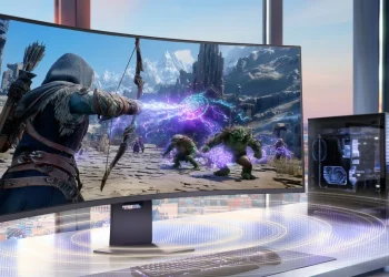 LG traz gigantesco monitor gamer curvo ao Brasil: 51,6″